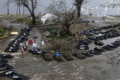 Điều kỳ lạ từ tâm bão Haiyan